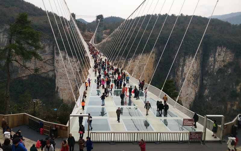 4-Day Zhangjiajie National Forest park and Glass Bridge Tour